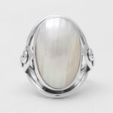 925 Sterling Silver Osmina Mabe Pearl Rings
