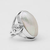 925 Sterling Silver Osmina Mabe Pearl Rings