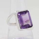 Amethyst Silver Ring