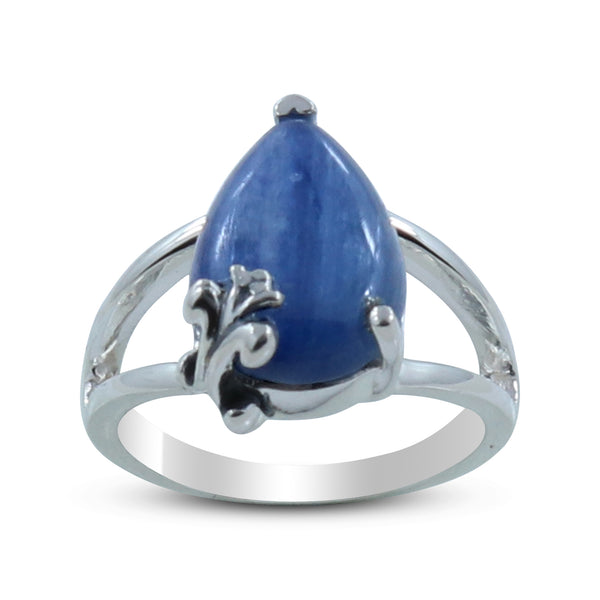 Kyanite Silver Ring