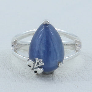 Kyanite Silver Ring