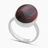 925 Sterling Silver Tiger Eye Rings