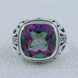 Mystic Quartz  Silver Ring