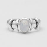 Blue Topaz Sterling Silver Ring