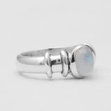 Blue Topaz Sterling Silver Ring