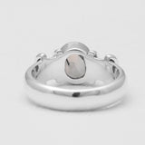 Blue Topaz Sterling Silver Ring