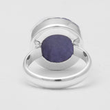 Raw Tanzanite Silver Rings