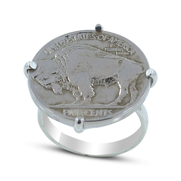 United Coin Silver Ring