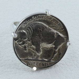 United Coin Silver Ring