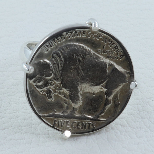 United Coin Silver Ring