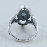 Mystic Quartz Silver Ring