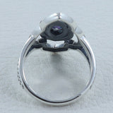 Mystic Quartz Silver Ring