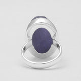Raw Tanzanite Silver Rings