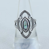 Mystic Quartz Silver Ring