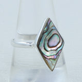 Abalone Shell 925 Sterling Silver Rings
