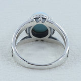 Larimar  Silver Ring