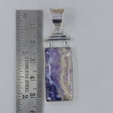 925 Silver Polychrome Jasper Pendant