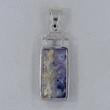 925 Silver Polychrome Jasper Pendant