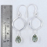 Labradorite Silver Earring