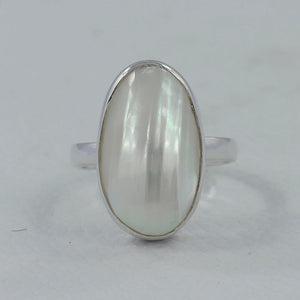 Osmina Mabe Pearl Silver Rings