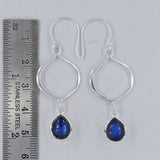 Labradorite Silver Earring