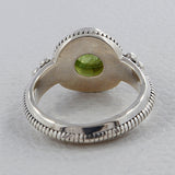 Tourmaline Silver Ring