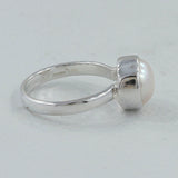 Pearl Gemstone 925 Sterling Silver Ring