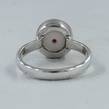 Pearl Gemstone 925 Sterling Silver Ring