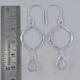Lapis lazuli Silver Earrings