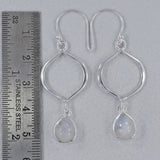 Labradorite Silver Earring