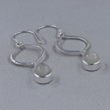 Lapis lazuli Silver Earrings