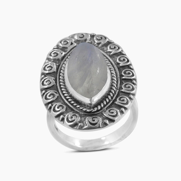 925 Sterling Silver Larimar Rings