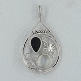 925 Sterling Silver Black Onyx Pendants