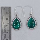 Boulder Turquoise Silver Earrings