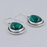 Boulder Turquoise Silver Earrings