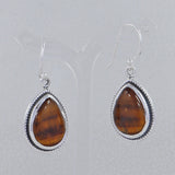 Boulder Turquoise Silver Earrings