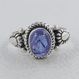 Tanzanite Sterling Silver Ring