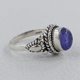 Tanzanite Sterling Silver Ring