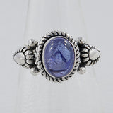 Tanzanite Sterling Silver Ring