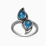 925 Sterling Silver Garnet Rings