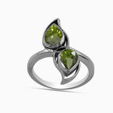 925 Sterling Silver Garnet Rings