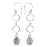 Larimar Silver Earring