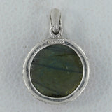 Labradorite Silver Pendant