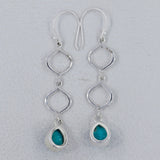 Larimar Silver Earring