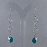 Larimar Silver Earring