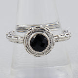 925 Starling Silver Smoky Quartz Ring