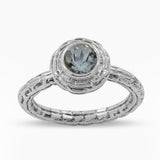 925 Sterling Silver Smoky Quartz Rings