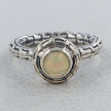 925 Starling Silver Smoky Quartz Ring