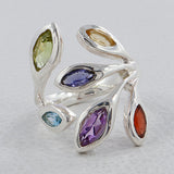 Iolite 925 Silver Ring