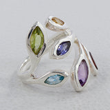 Iolite 925 Silver Ring